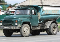 Самосвал ЗИЛ-ММЗ-555 на шасси ЗИЛ-130Д1 #К 378 НЕ 54. Новосибирск, улица Одоевского