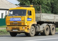 Седельный тягач КамАЗ-65116 #К 510 ММ 54. Новосибирск, улица Одоевского