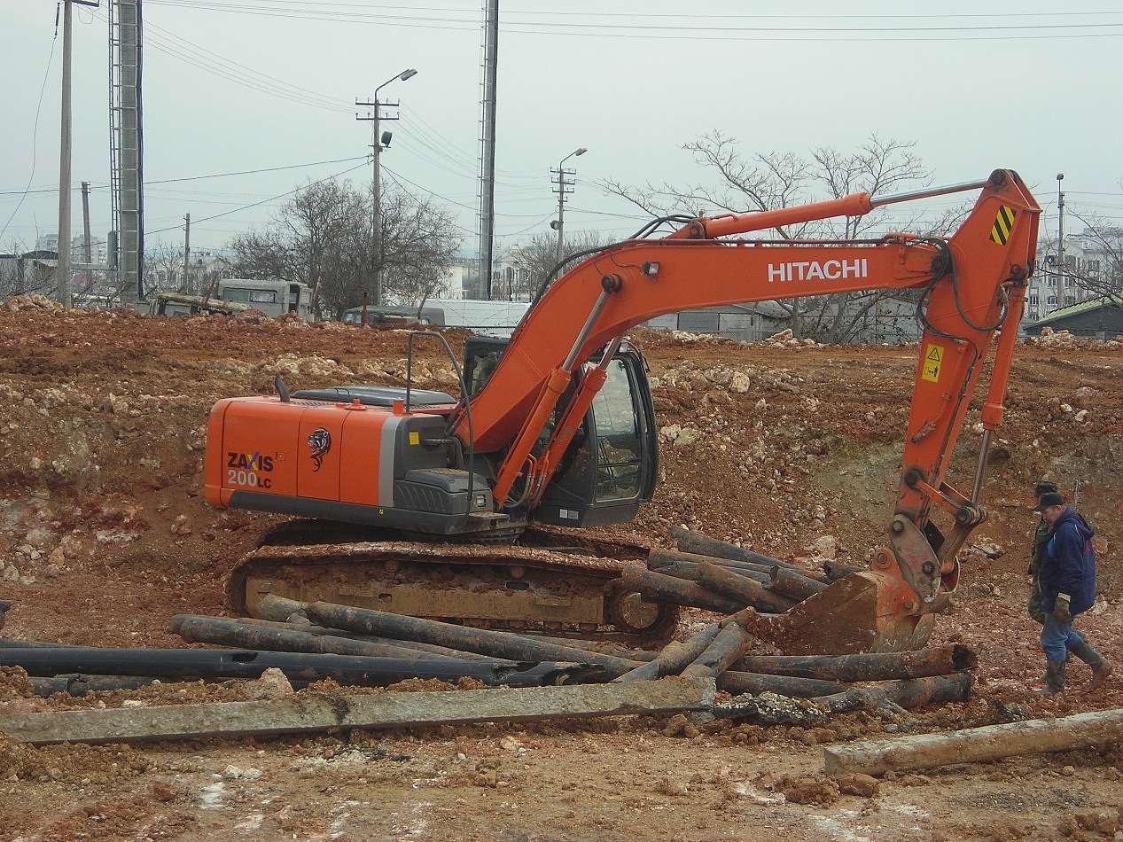 Экскаватор Hitachi Zaxis 200LC #16524 КН . Севастополь