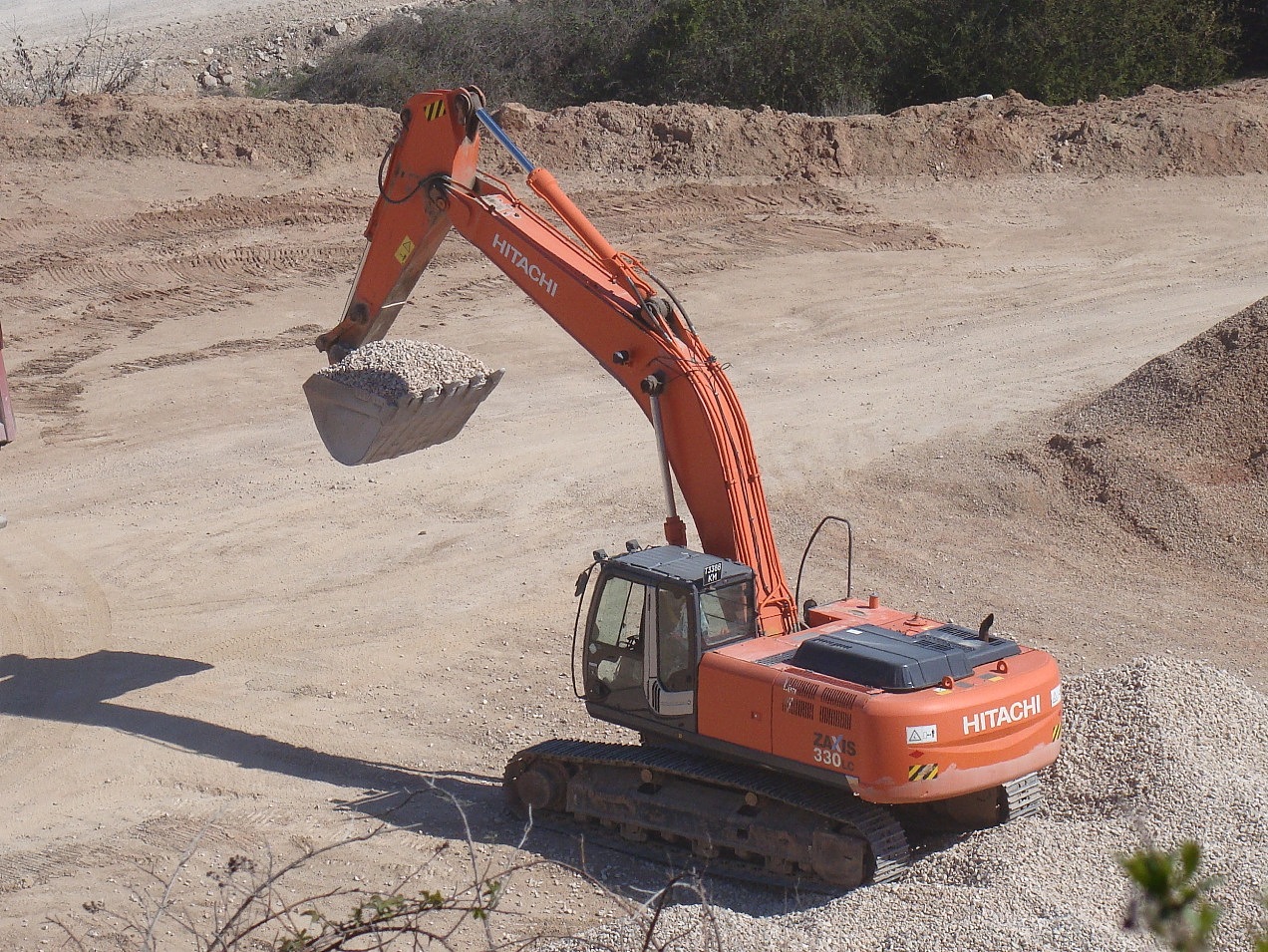 Экскаватор Hitachi Zaxis 330LC #Т 3388 КМ. Севастополь