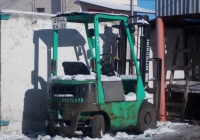 Погрузчик Mitsubishi #0544 ЕК 31. Белгородская область, г. Алексеевка, Привокзальная улица