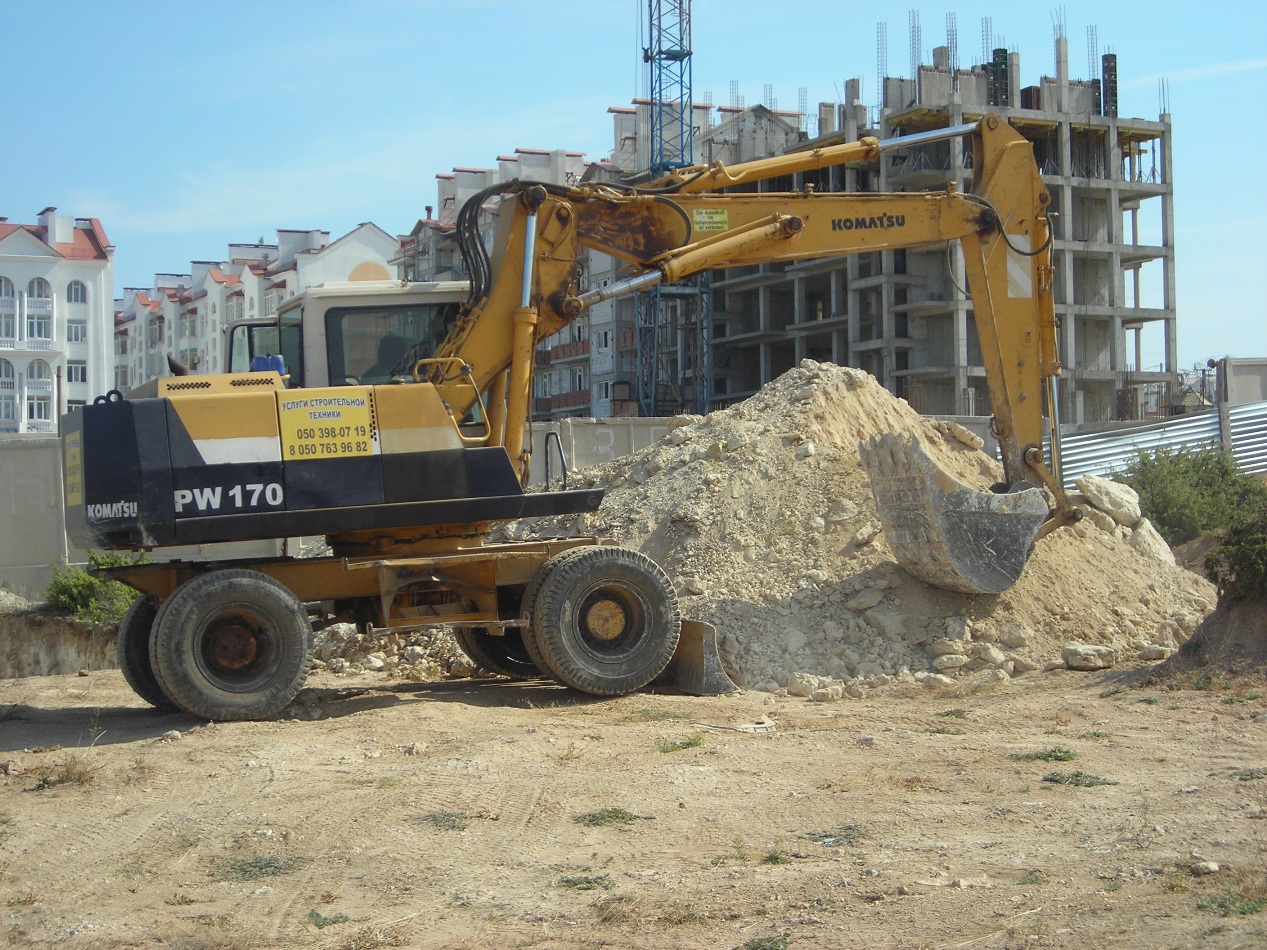 Экскаватор Komatsu PW170 #16525 КН. Севастополь