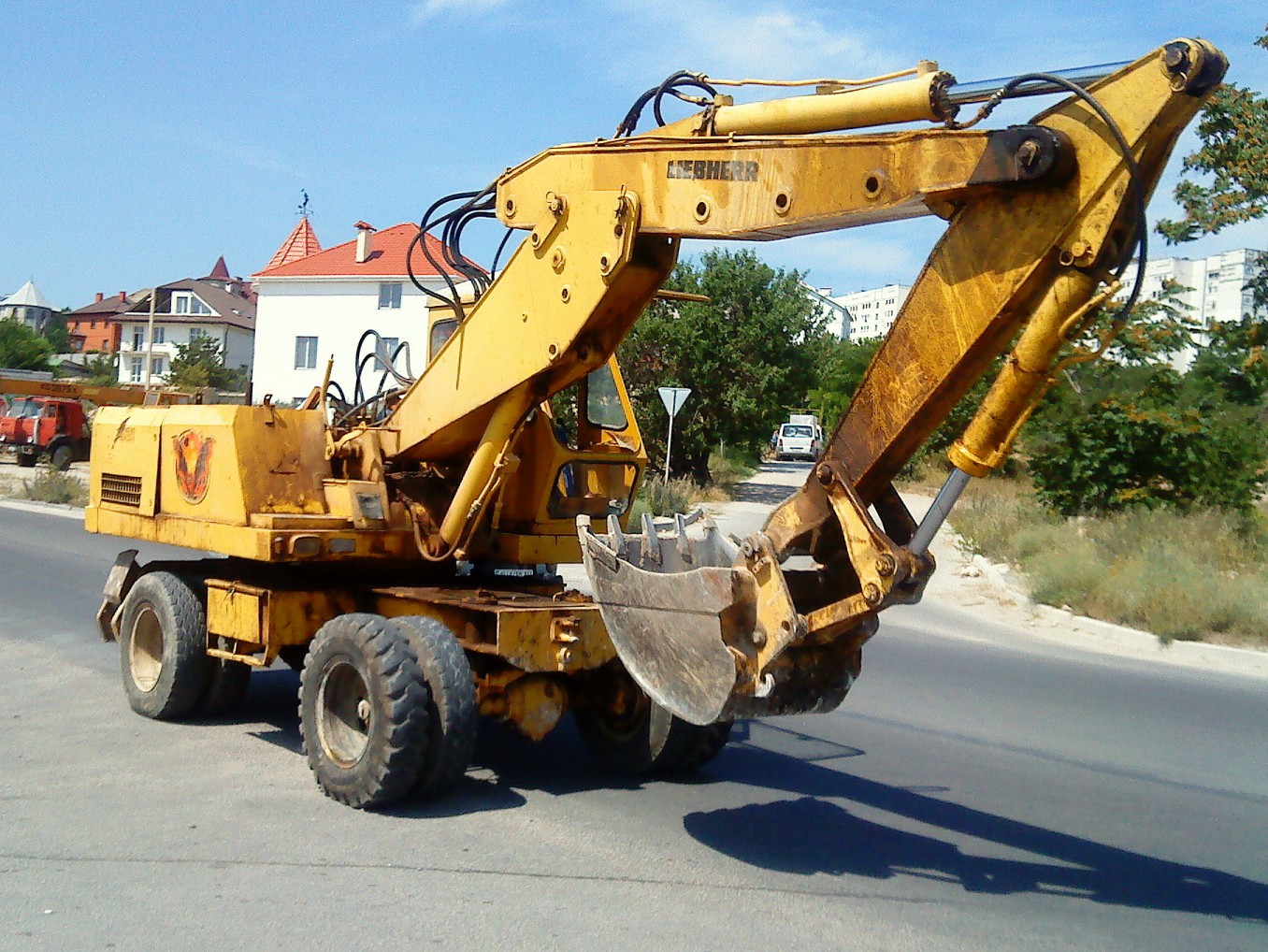 Экскаватор Liebherr A921 #00175 СН. Севастополь