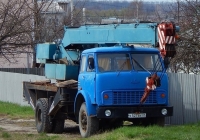 Автокран КС-3577 на шасси МАЗ-5334 # К 527 ЕК 31. Белгородская область, г. Алексеевка, улица Кирова
