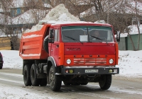 Самосвал КамАЗ-55111 #Н 915 ХС 54. Новосибирск, проспект Дзержинского
