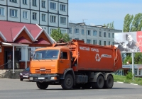 Мусоровоз КО-440-5 на шасси КамАЗ-65115 #М 731 МТ 31. Белгородская область, г. Алексеевка, улица Тимирязева