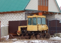 Бульдозер на базе трактора ДТ-75МЛ "Казахстан". Белгородская область, Алексеевский район, х. Игнатов