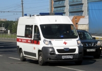 Скорая медицинская помощь на базе Peugeot Boxer  #В 226 ТМ 178, парк. №306. Санкт-Петербург, проспект Большевиков