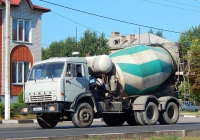 Бетоносмеситель на шасси КамАЗ-55111 #Р 606 МХ 31. Белгородская область, г. Алексеевка, улица Маяковского
