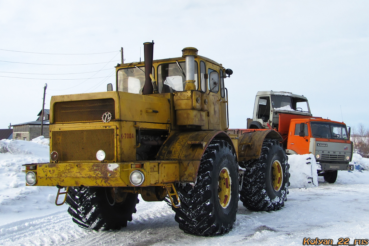 Трактор К-700А "Кировец", #9545 АН 22. Алтайский край, Шахи 