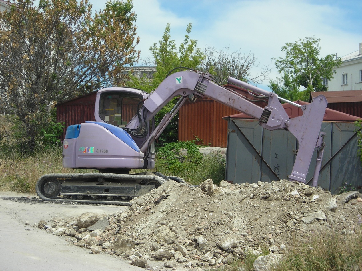 Экскаватор Sumitomo SH-75U. Севастополь