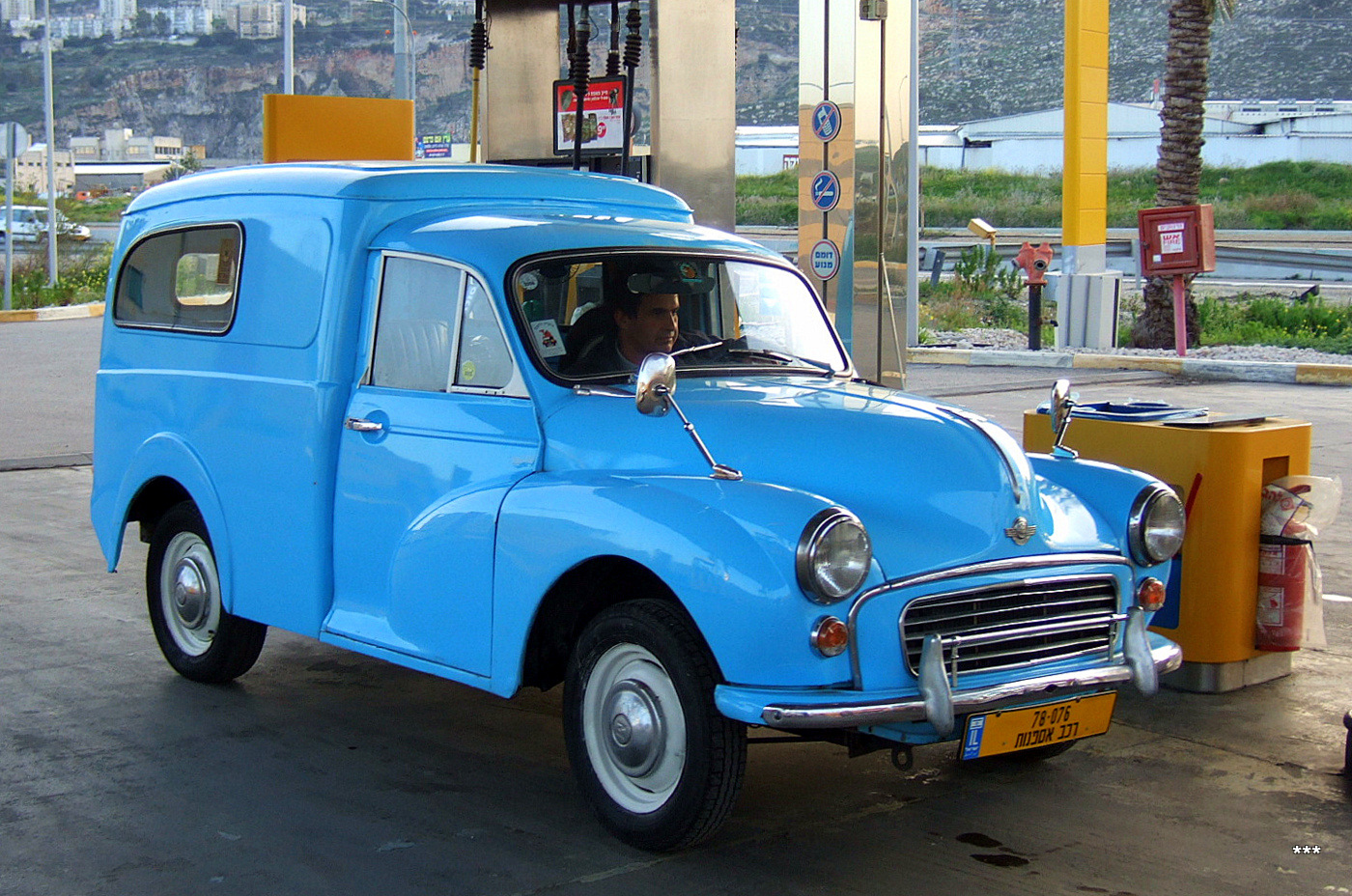Развозной фургон Morris Quarter Ton Van #78-076. Израиль, Хайфа 