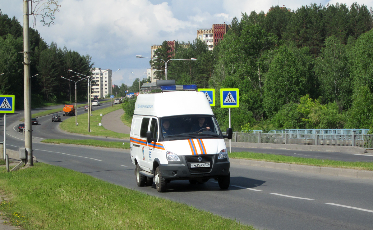 Судебно-экспертная лаборатория 29625YA на базе ГАЗ-27057 "Газель" #Т 435 АХ 124. Красноярский край, Железногорск, Ленинградский проспект