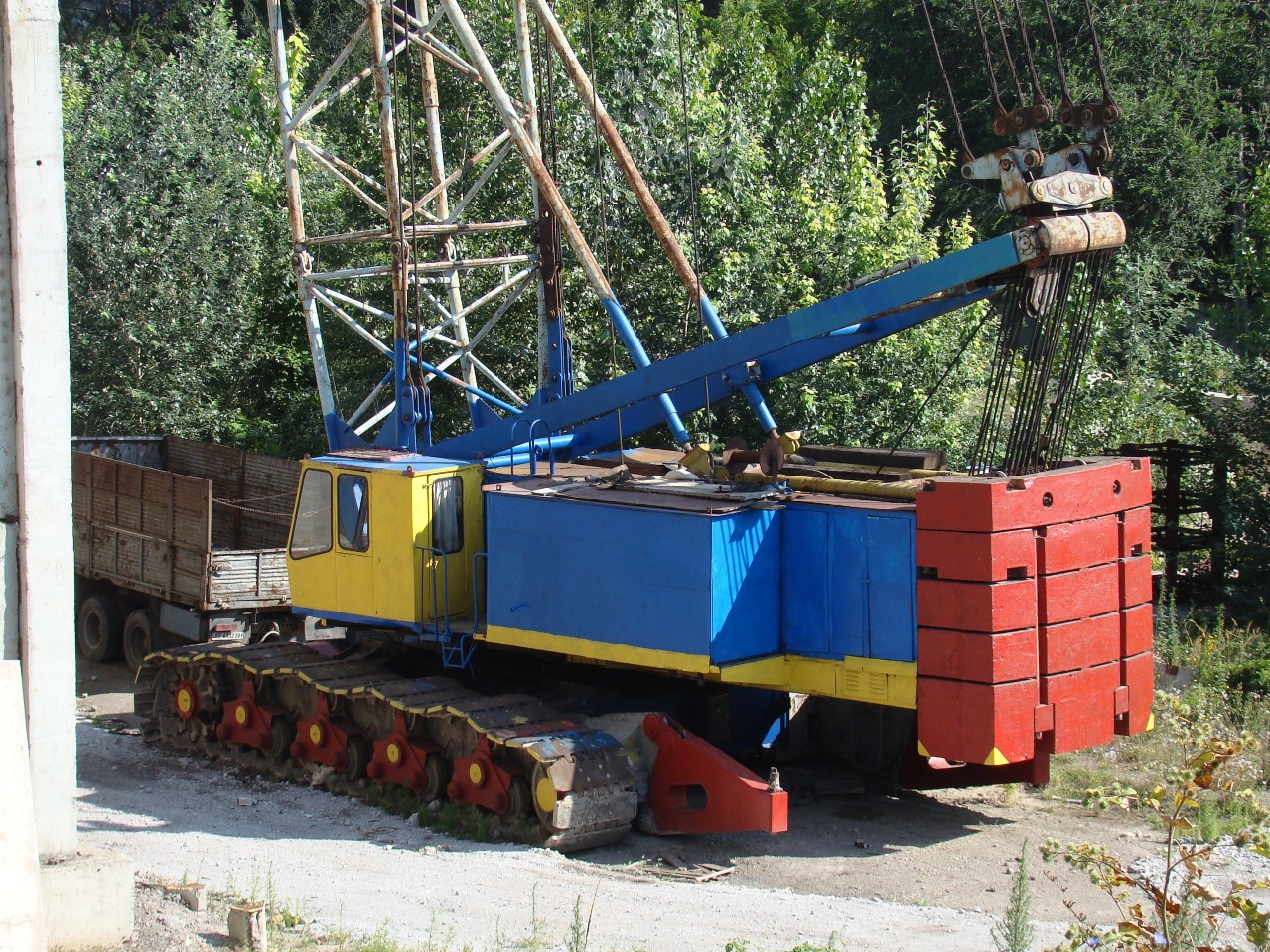 Кран КС-9161. Украина, Днепропетровск