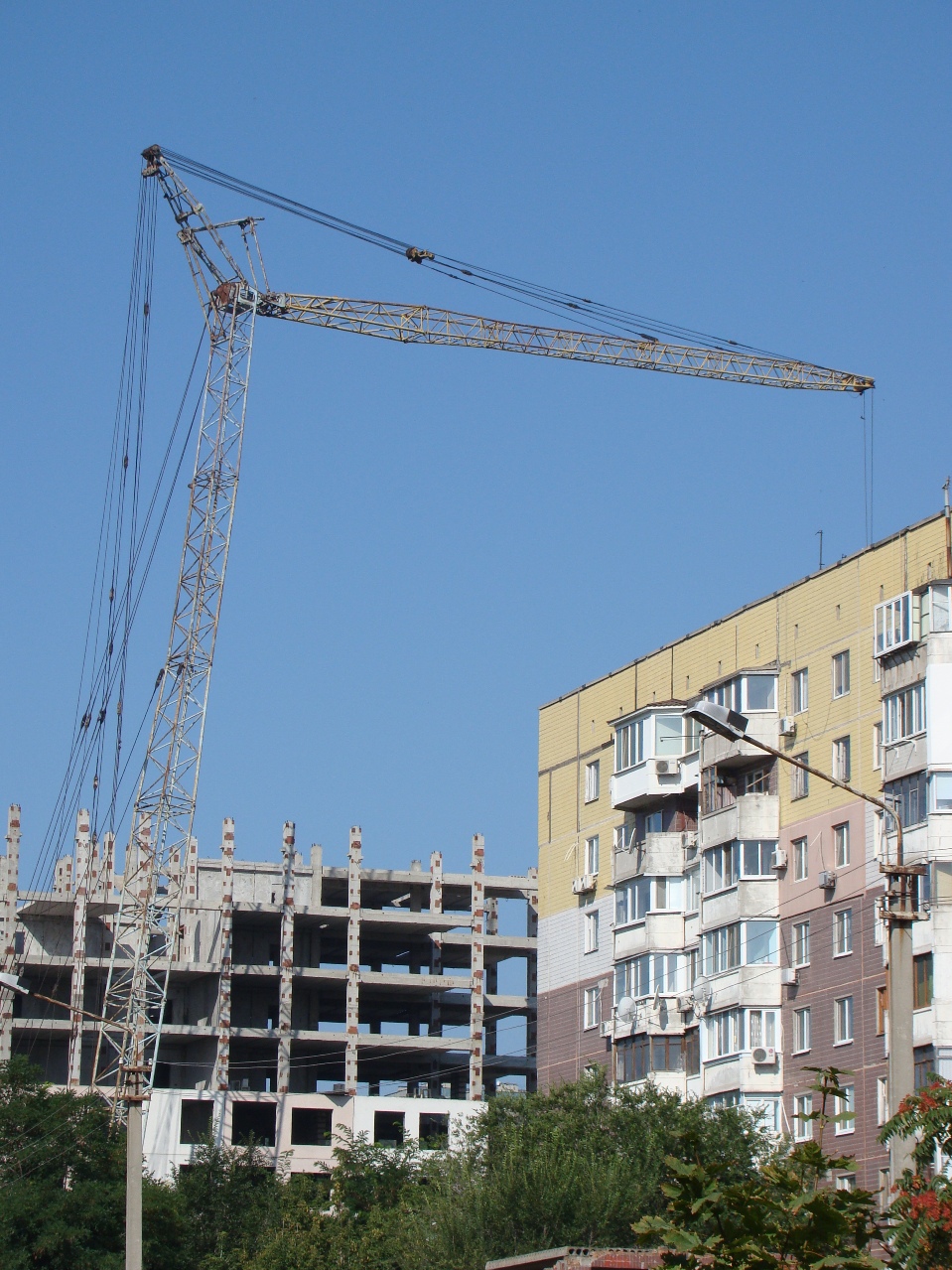 Башенно-стреловое оборудование крана КС-9161. Украина, Днепропетровск