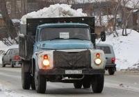 Самосвал ЗиЛ-ММЗ-4502 на шасси ЗиЛ-495810 #С 663 ВУ 54. Новосибирск, проспект Дзержинского