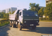Самосвал КамАЗ-55111 #У 968 АР 69. Россия, Тверская область, Удомля, улица Энтузиастов
