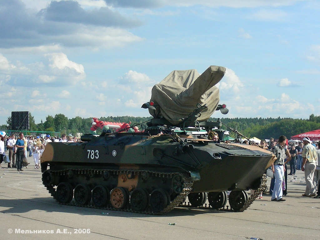 БТР-ЗД #783 с зенитной установкой ЗУ-23-2. Иваново, аэродром Северный