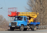 Автоподъёмник АП-17А-04 на шасси ГАЗ-3307 #К 446 МВ 36. Белгородская область, г. Валуйки, улица Энергетиков