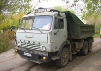 Самосвал КамАЗ-55111 #В 142 НМ 69. Россия, Тверская область, Удомля, проспект Энергетиков