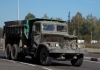 Самосвал КрАЗ-256Б1 # 47-07 БЕМ. Белгородская область, г. Старый Оскол, Южная объездная дорога