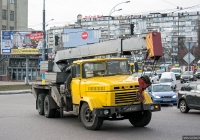 Автокран КС-3575А-1 на шасси КрАЗ-65101 #152-69 КА. Киев, Голосеевская площадь