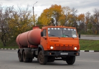 Ассенизационная машина КО-505А на шасси КамАЗ-53213 #Н 815 НМ 31. Белгородская область, г. Алексеевка, улица Тимирязева
