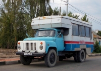 Вахтовый автобус МВГ-01 на шасси ГАЗ-53-12 #А 749 ХО 31. Белгородская область, г. Алексеевка, Республиканская улица