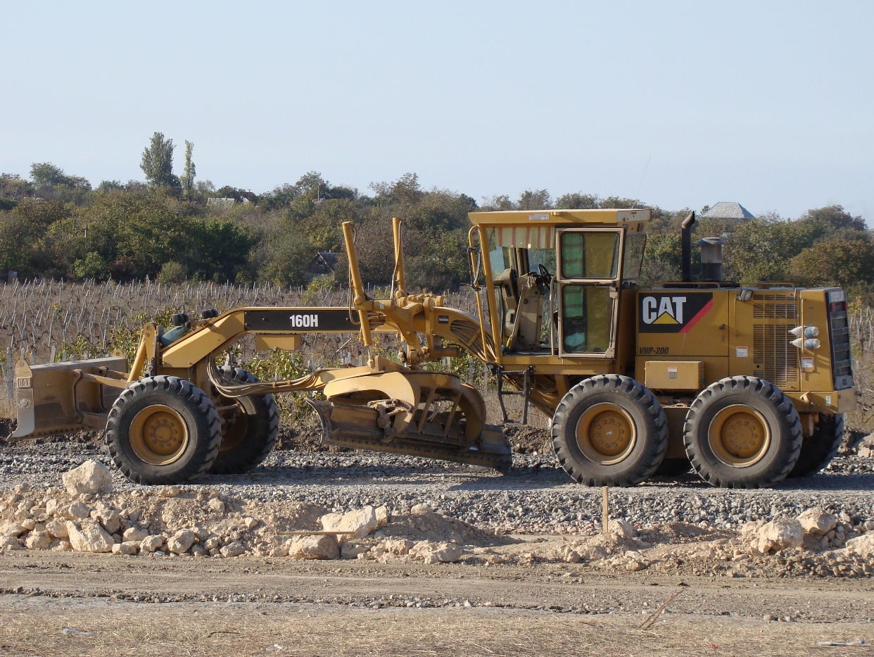  Автогрейдер Caterpillar 160H #4781 АА. Севастополь