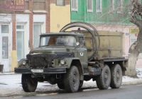 Автомобиль ЗиЛ-131А #С 555 КК 45 с компрессорной станцией  ПВ-10/8М. Курган, улица Куйбышева