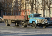 ЗиЛ-441510 #Р 028 ВМ 45 с полуприцепом ОдАЗ-885. Курган, улица Гоголя