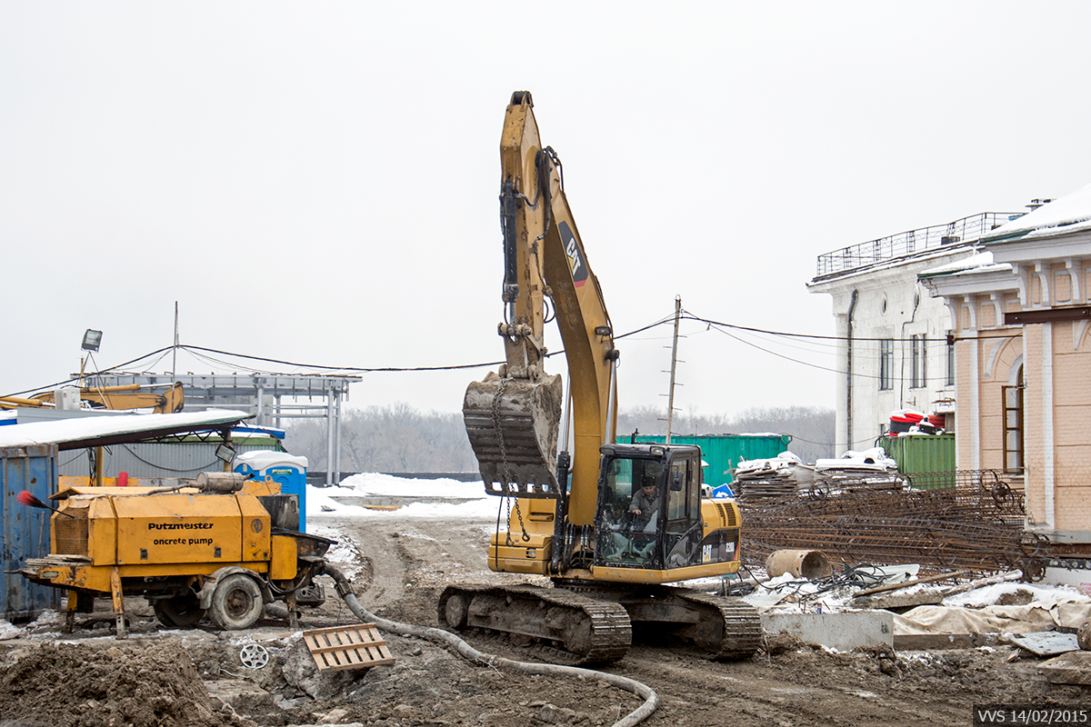 Экскаватор Caterpillar 320D #56280 АА. Киев, Почтовая площадь