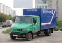 Почтовый фургон на шасси ЗиЛ-5301ЮО #М 780 ВО 45. Курган, улица Бурова-Петрова