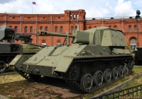 Самоходная артиллерийская установка СУ-76М. Санкт-Петербург, Музей артиллерии, инженерных войск и войск связи