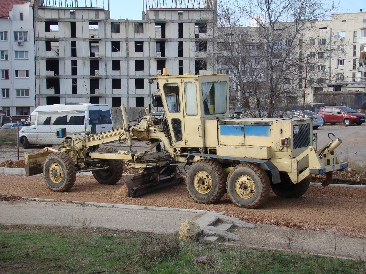 Автогрейдер ДЗ-143 #0349 ХГ. Севастополь