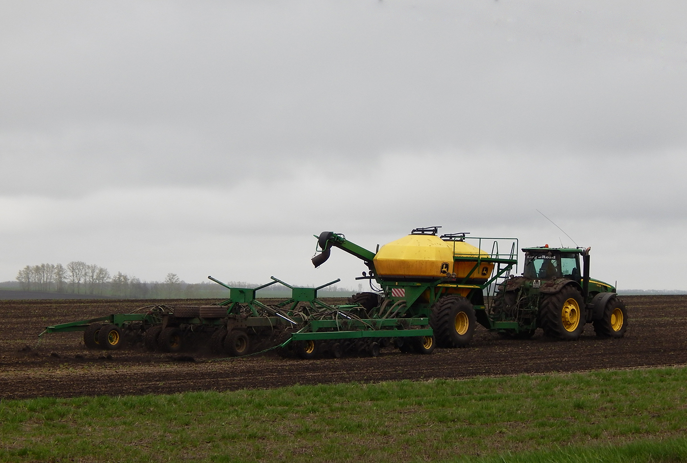 Трактор John Deere 8430 #6945 ЕК 31. Белгородская область, Старооскольский район