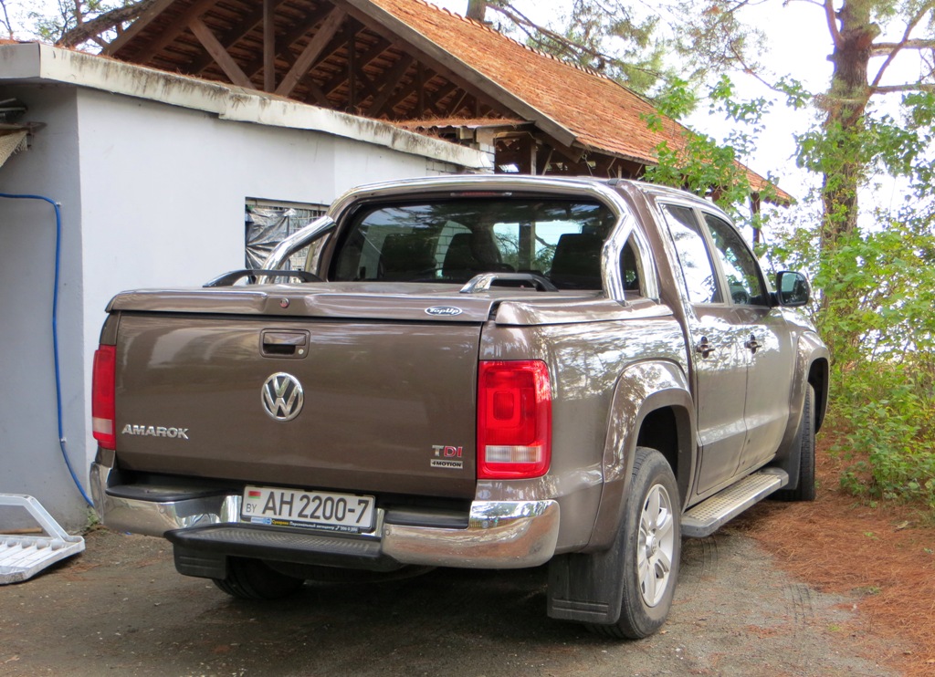Пикап Volkswagen Amarok TDI. Абхазия, Пицунда
