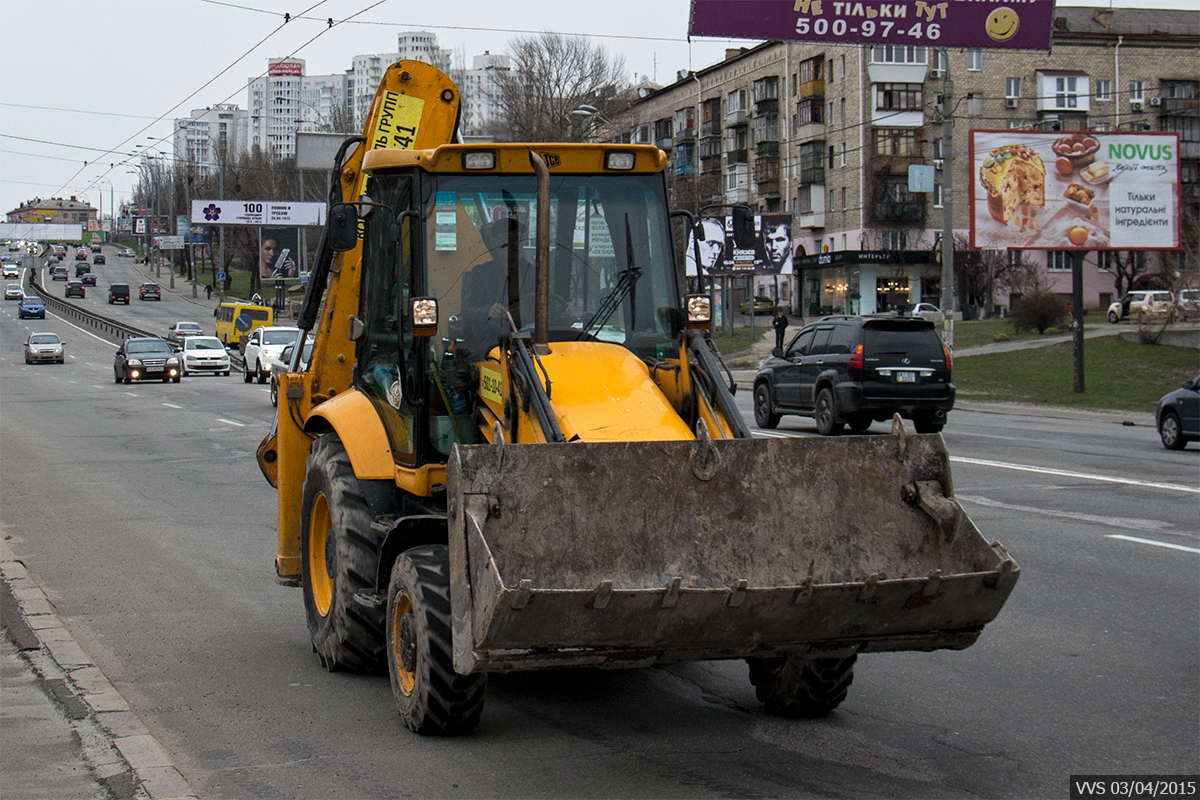 Экскаватор-погрузчик JCB 3CX #59268 АА. Киев, бульвар Дружбы Народов