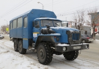 Вахтовый автобус Урал-32551-0010-41 на шасси Урал-4320-41 #Н 333 МО 102. Курган, улица Куйбышева