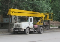 Автоподъёмник ВС-22-04 на шасси ЗиЛ-433362 #С 882 КС 45. Курган, улица Томина