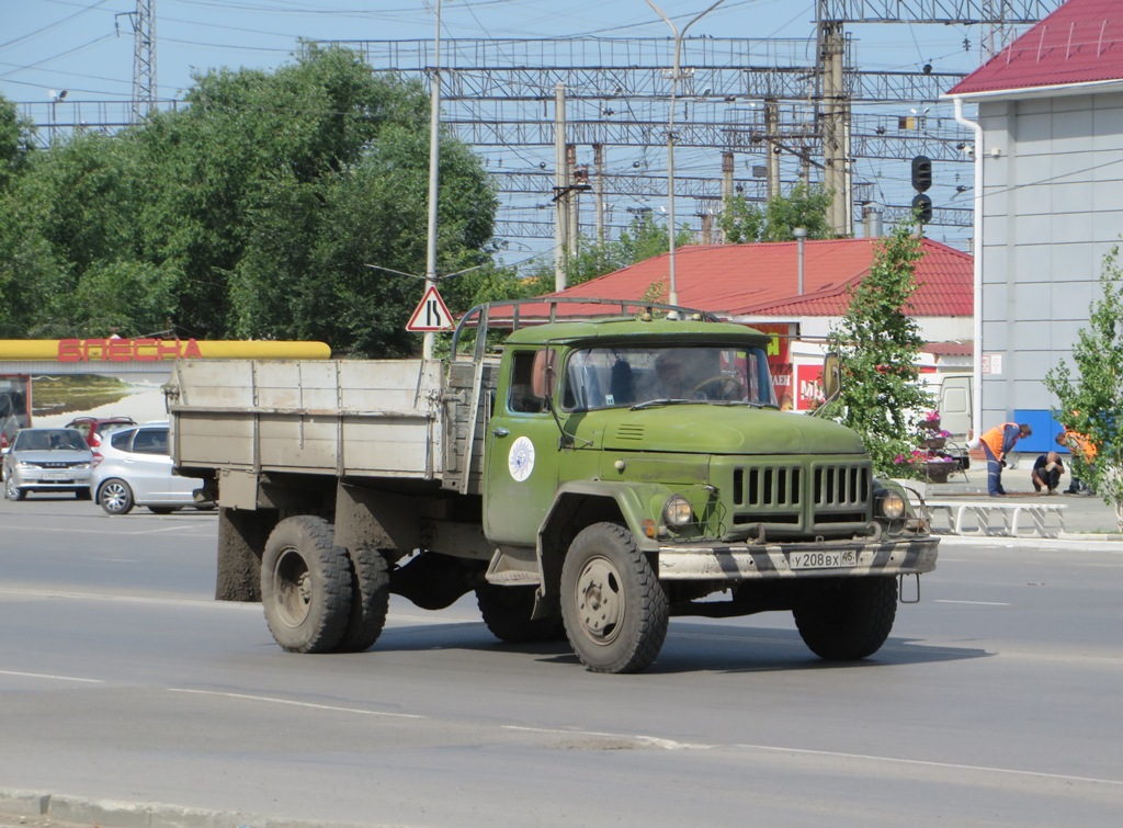 Автомобиль ЗиЛ-130* #У 208 ВХ 45. Курган, Станционная улица