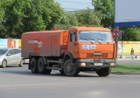 Каналопромывочная машина КО-512 на шасси КамАЗ-65115 #Е 327 ЕТ 45. Курган, Станционная улица