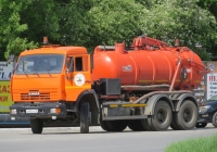 Каналопромывочная машина КО-507АМ на шасси КамАЗ-65115 #А 965 КХ 45. Курган, Станционная улица