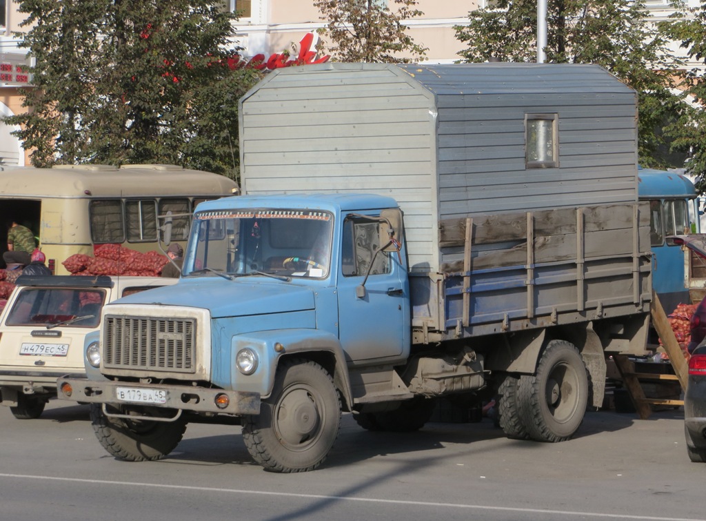 Автомобиль ГАЗ-3307 #В 179 ВА 45. Курган, улица Гоголя