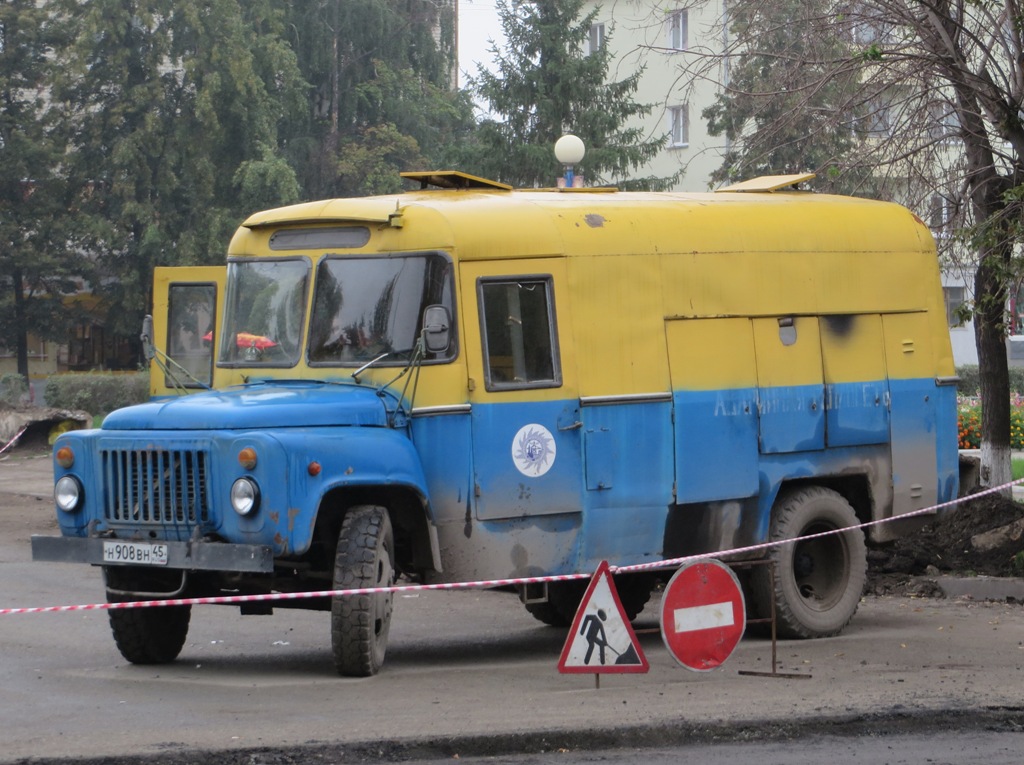 АРТК-М на шасси ГАЗ-53-12 #Н 908 ВН 45. Курганская область, Шадринск, улица Февральская
