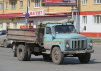 Самосвал ГАЗ-САЗ-3507 на шасси ГАЗ-53-14 #К 276 ЕМ 45. Курган, Пролетарская улица