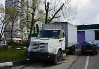 Фургон на шасси ЗиЛ-433360. Москва, улица Вучетича 