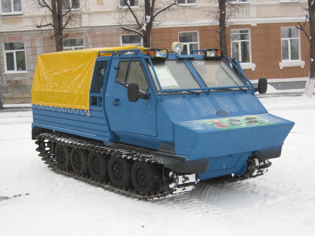 Вездеход СМ581. Курган, улица Гоголя