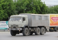 Вахтовый автобус НефАЗ-42111 на шасси КамАЗ-43114 #А 619 ХС 74. Курган, Станционная улица
