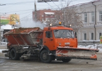 Комбинированная дорожная машина МД-43253 на шасси КамАЗ-43253 #А 813 КХ 45. Курган, Пролетарская улица